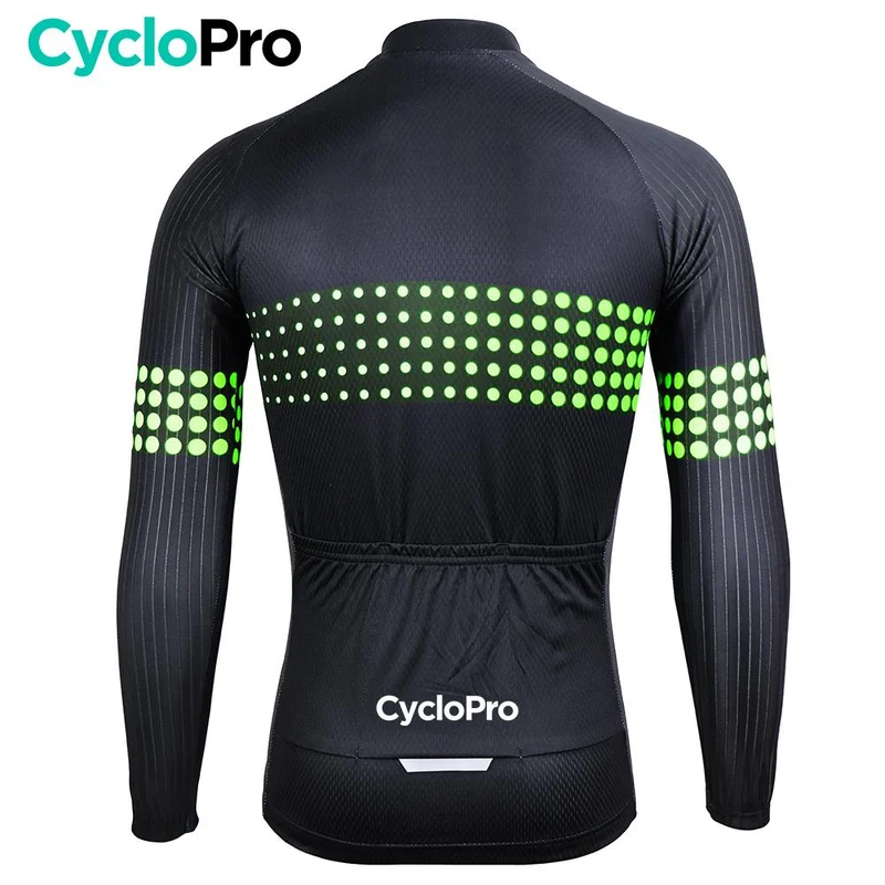 Tenue cycliste automne Verte Homme - Liberty+