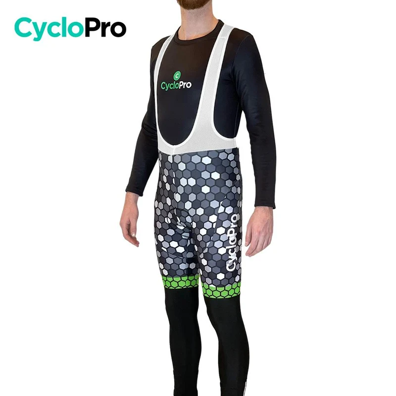 COLLANT CYCLISTE VERT ATMOSPHÈRE+ - AUTOMNE - HOMME