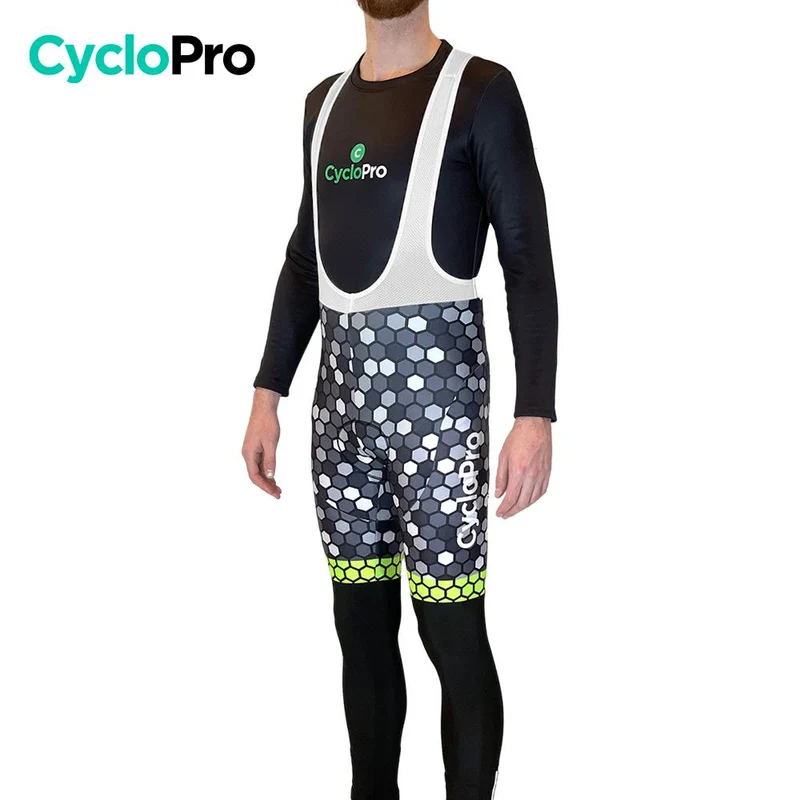 COLLANT CYCLISTE JAUNE ATMOSPHÈRE+ - AUTOMNE - HOMME