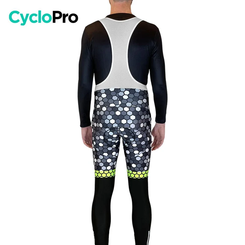 COLLANT CYCLISTE JAUNE ATMOSPHÈRE+ - AUTOMNE - HOMME