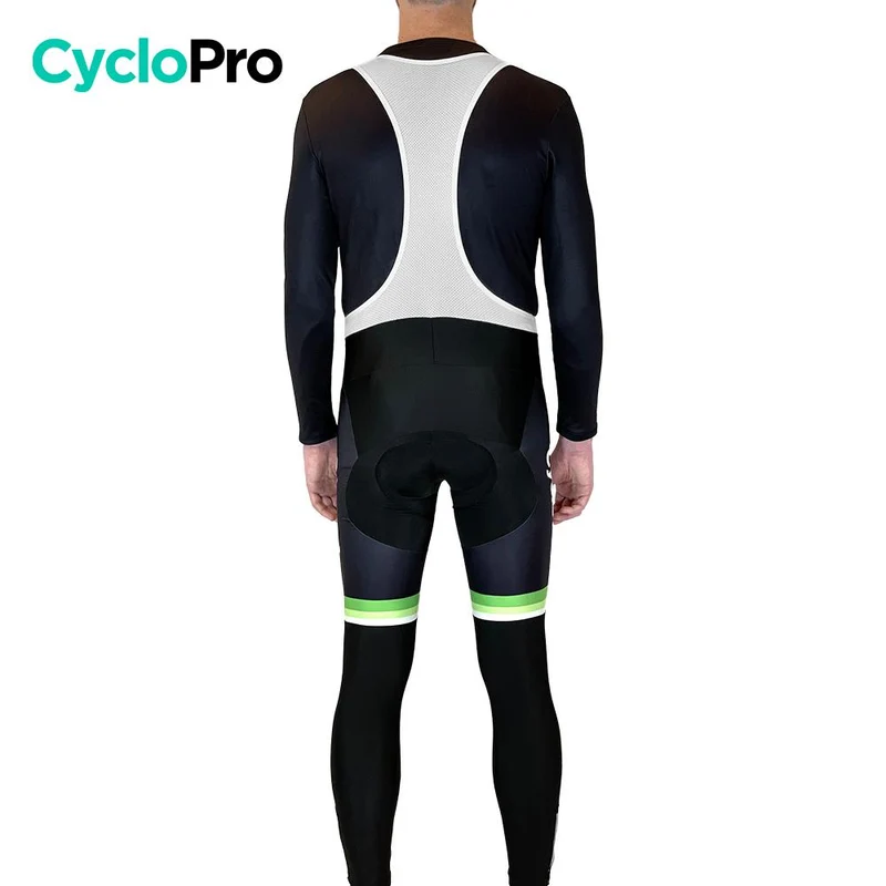 COLLANT CYCLISTE VERT ÉVASION+ - AUTOMNE - HOMME