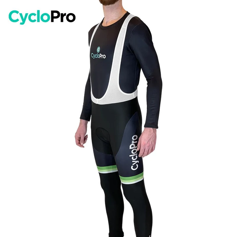 COLLANT CYCLISTE VERT ÉVASION+ - AUTOMNE - HOMME