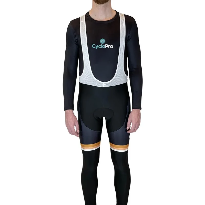 COLLANT CYCLISTE ORANGE ÉVASION+ - AUTOMNE - HOMME