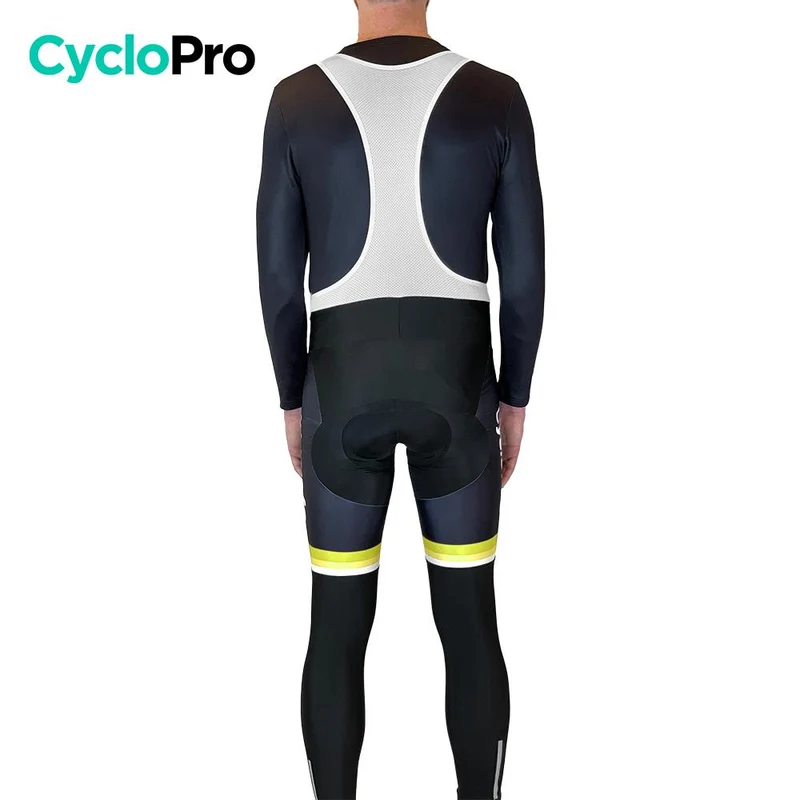 COLLANT CYCLISTE JAUNE ÉVASION+ - AUTOMNE - HOMME