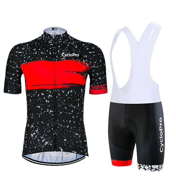 Tenue De Cyclisme Rouge - Galaxy+
