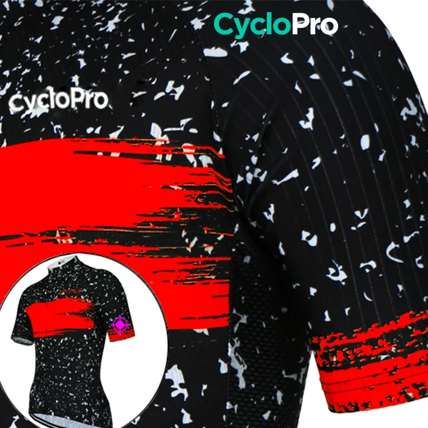 Tenue De Cyclisme Rouge - Galaxy+
