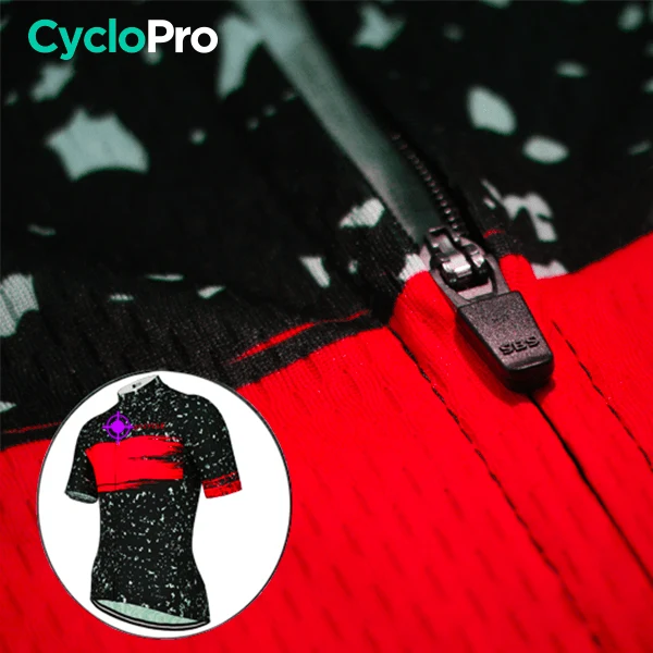 Tenue De Cyclisme Rouge - Galaxy+