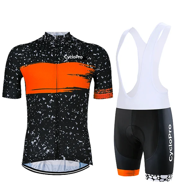 Tenue De Cyclisme Orange - Galaxy+
