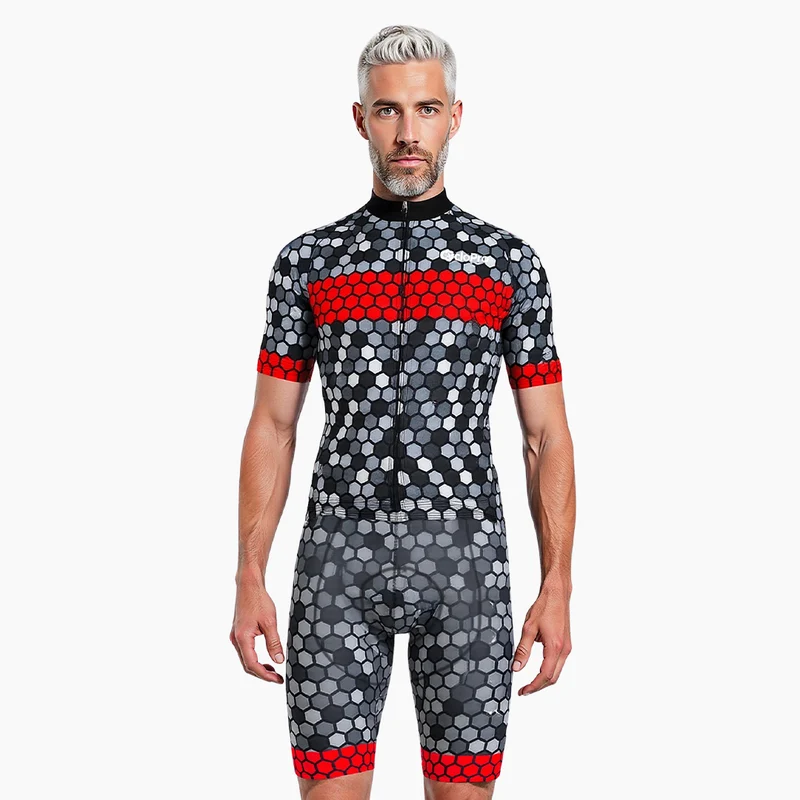Tenue De Cyclisme Rouge - Atmosphère+