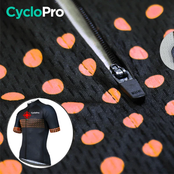 Tenue De Cyclisme Orange - Liberty+