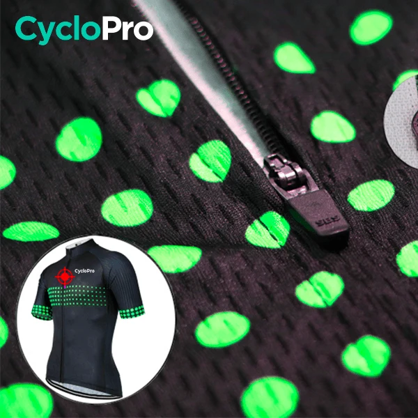 Maillot de cyclisme Vert - Liberty+