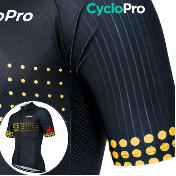 Maillot de cyclisme Jaune - Liberty+
