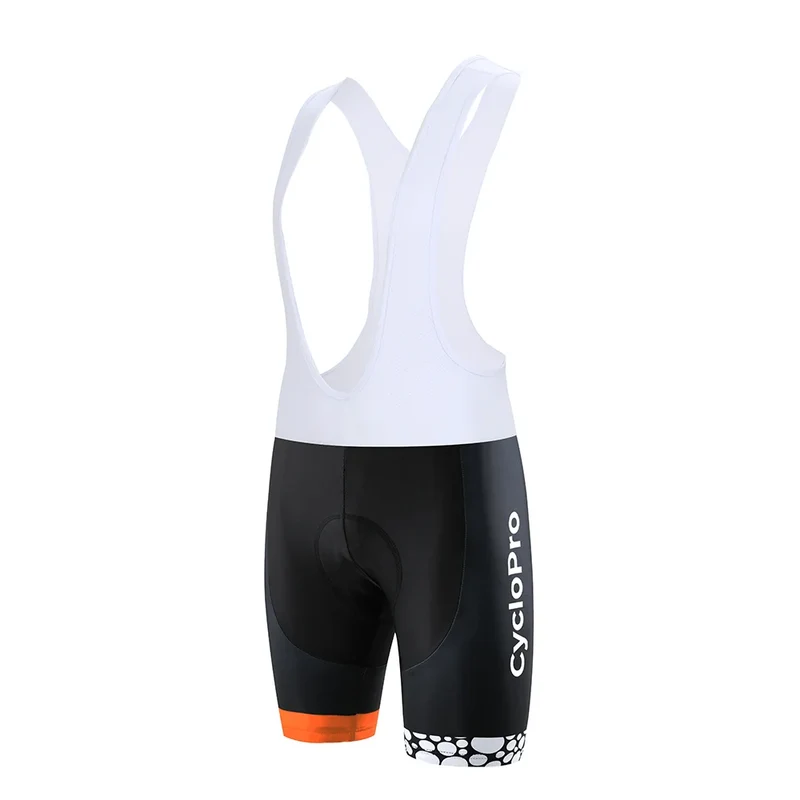 Cuissard Orange pour VTT et Cyclisme - Galaxy+
