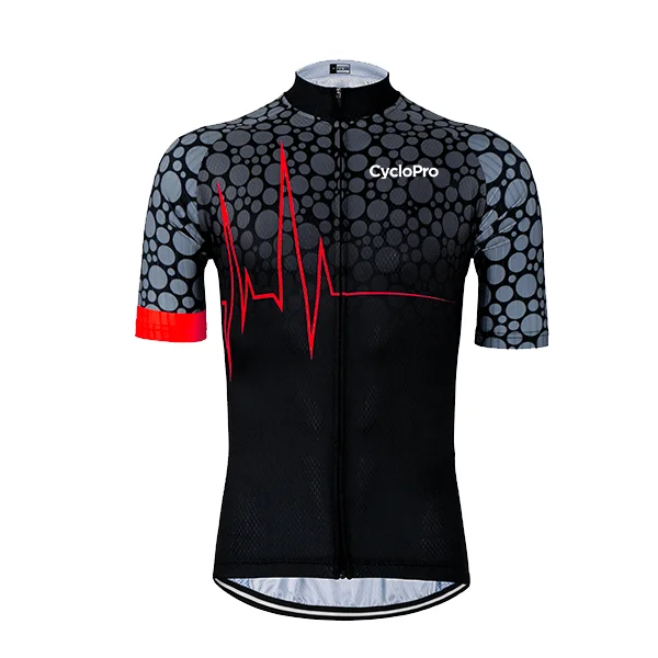 Maillot de cyclisme Rouge - Pulsation+