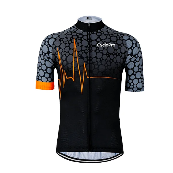 Maillot de cyclisme Orange - Pulsation+