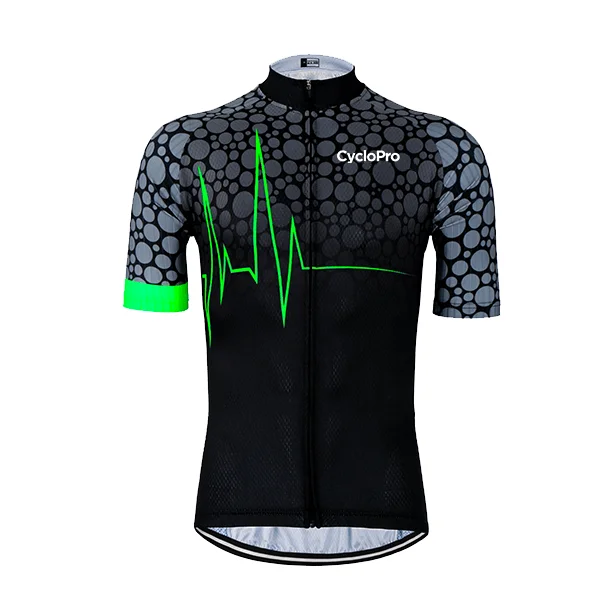 Maillot de cyclisme Vert - Pulsation+