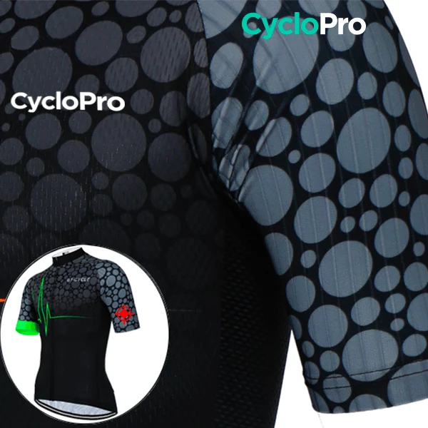 Maillot de cyclisme Vert - Pulsation+