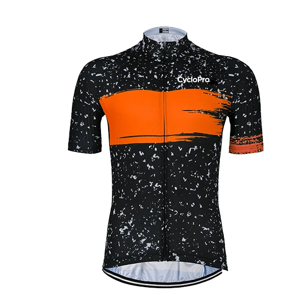 Maillot de cyclisme Orange - Galaxy+