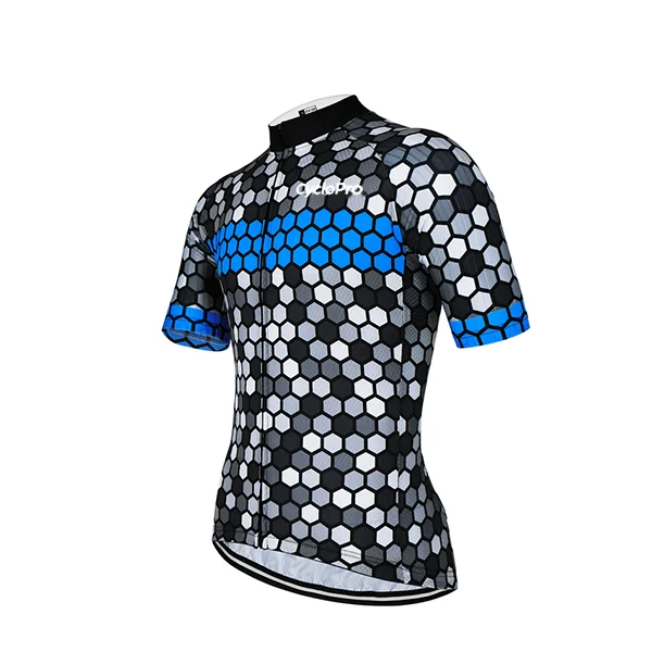Maillot de cyclisme Bleu - Atmosphère+