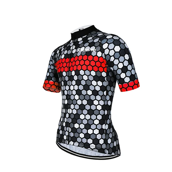 Maillot de cyclisme rouge - Atmosphère+