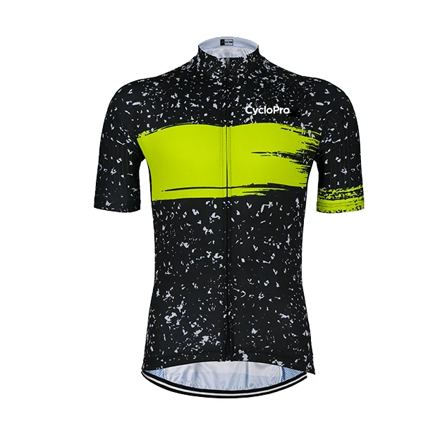 Maillot de cyclisme Jaune - Galaxy+