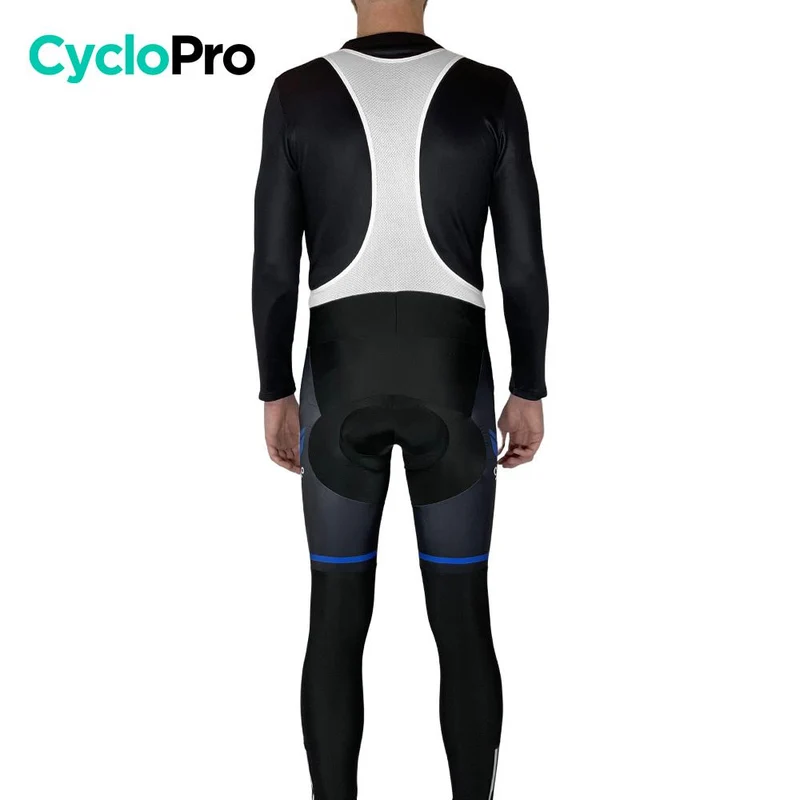 COLLANT CYCLISTE THERMIQUE BLEUE - HIVER - HOMME