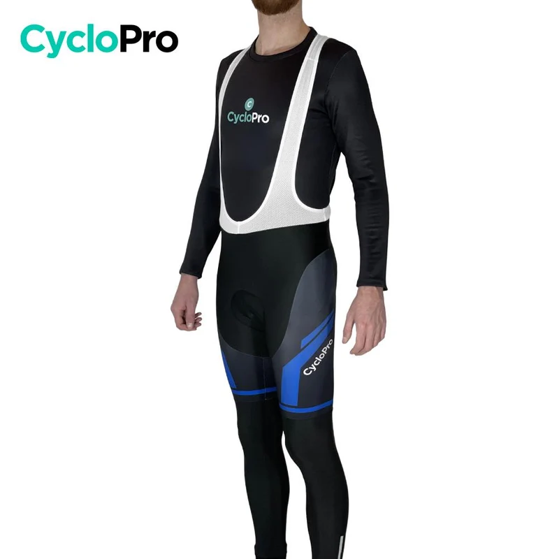 COLLANT CYCLISTE THERMIQUE BLEUE - HIVER - HOMME