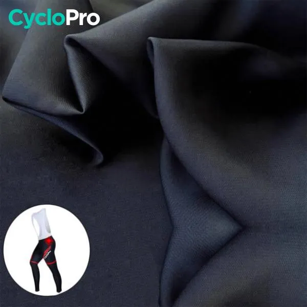 COLLANT CYCLISTE THERMIQUE ROUGE - HIVER - HOMME