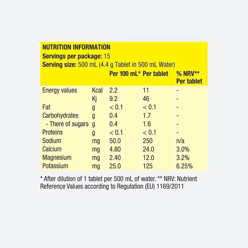 Pastilles D'hydratation Ph500 | Precision