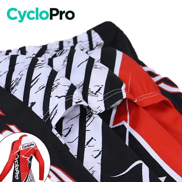 Tenue Vélo Automne Rouge - Confort+