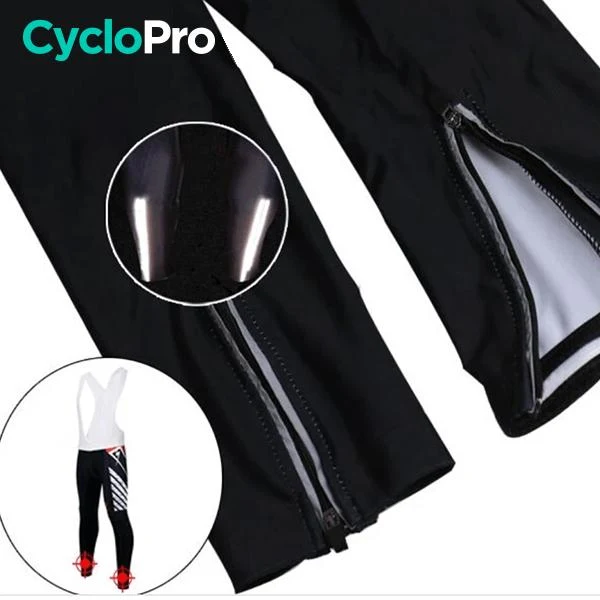 Tenue Vélo Automne Rouge - Confort+
