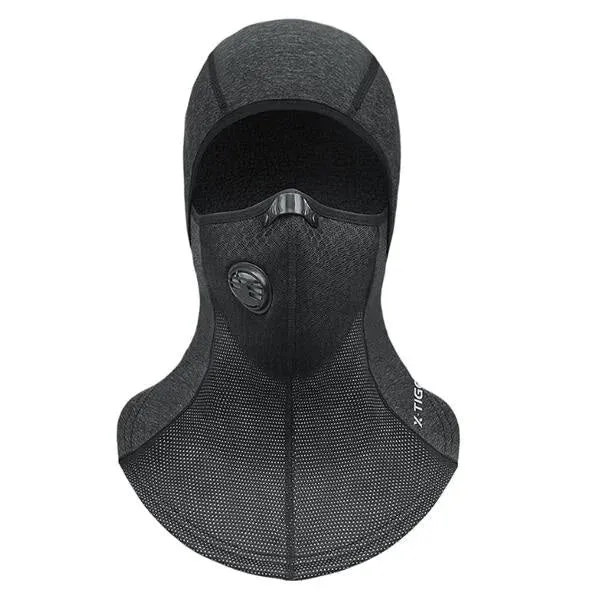 Cagoule thermique pour sorties par grand froid