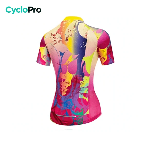 MAILLOT MANCHE COURTE FEMME / TYE - DYE