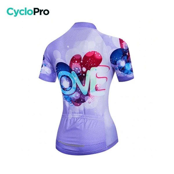 MAILLOT MANCHE COURTE FEMME - LOVE