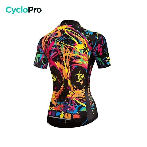 MAILLOT MANCHE COURTE FEMME - TYE & DYE