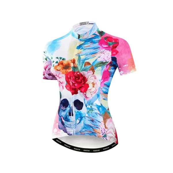MAILLOT MANCHE COURTE FEMME - QUIET SKULL