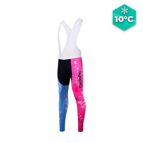 COLLANT CYCLISTE À FLEURS POUR FEMMES - AUTOMNE