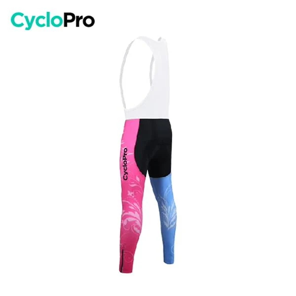 COLLANT CYCLISTE À FLEURS POUR FEMMES - AUTOMNE