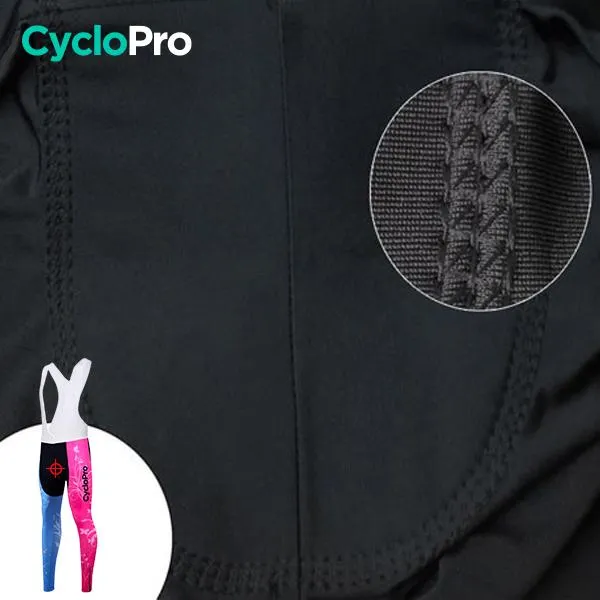 COLLANT CYCLISTE À FLEURS POUR FEMMES - AUTOMNE
