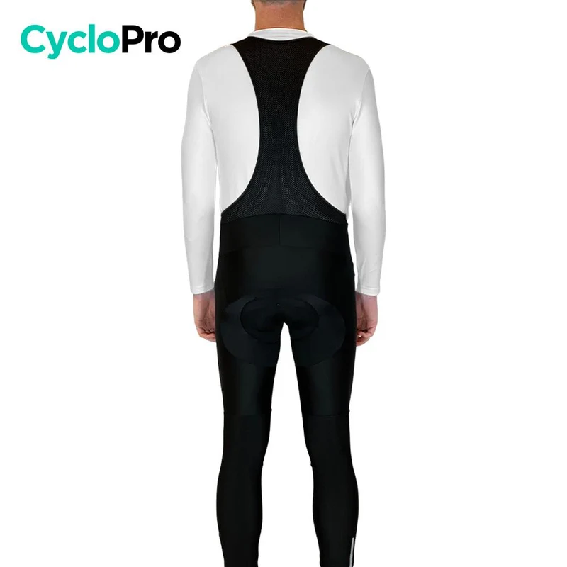 COLLANT CYCLISTE NOIR - AUTOMNE - HOMME
