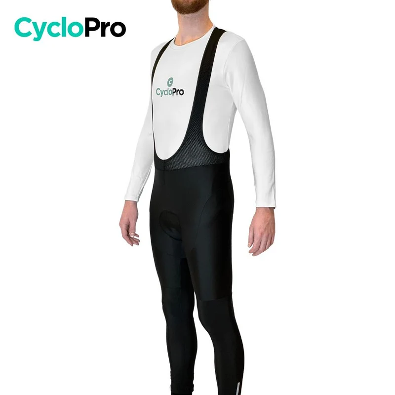 COLLANT CYCLISTE NOIR - AUTOMNE - HOMME