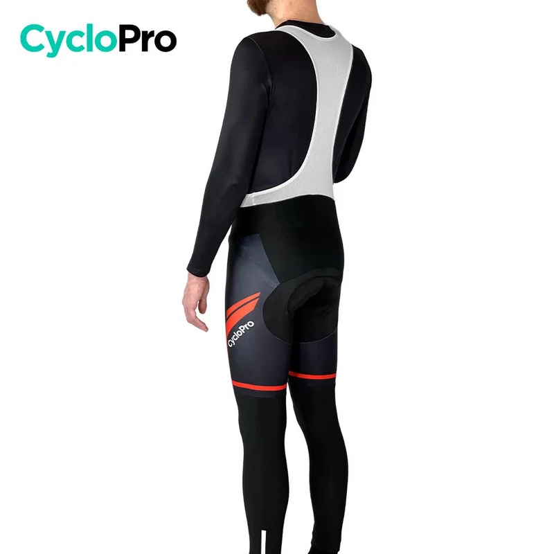 COLLANT CYCLISTE ROUGE - AUTOMNE - HOMME