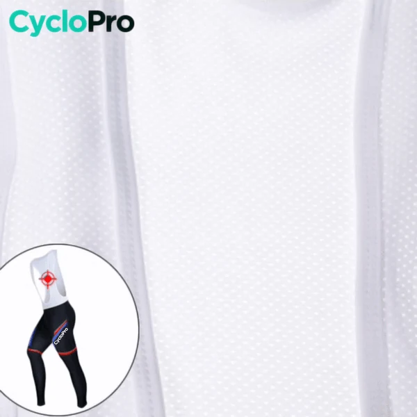 COLLANT CYCLISTE ROUGE - AUTOMNE - HOMME