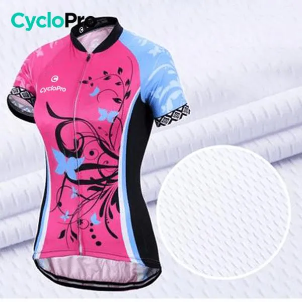 Tenue Vélo de Route à Fleurs - Confort+