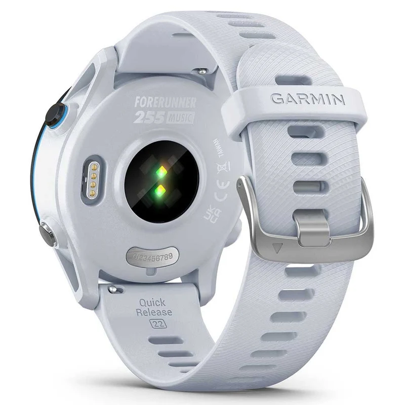 Forerunner 255 Music Blanc | Garmin