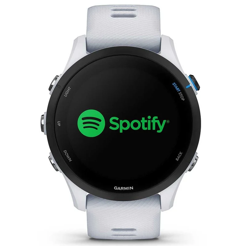 Forerunner 255 Music Blanc | Garmin