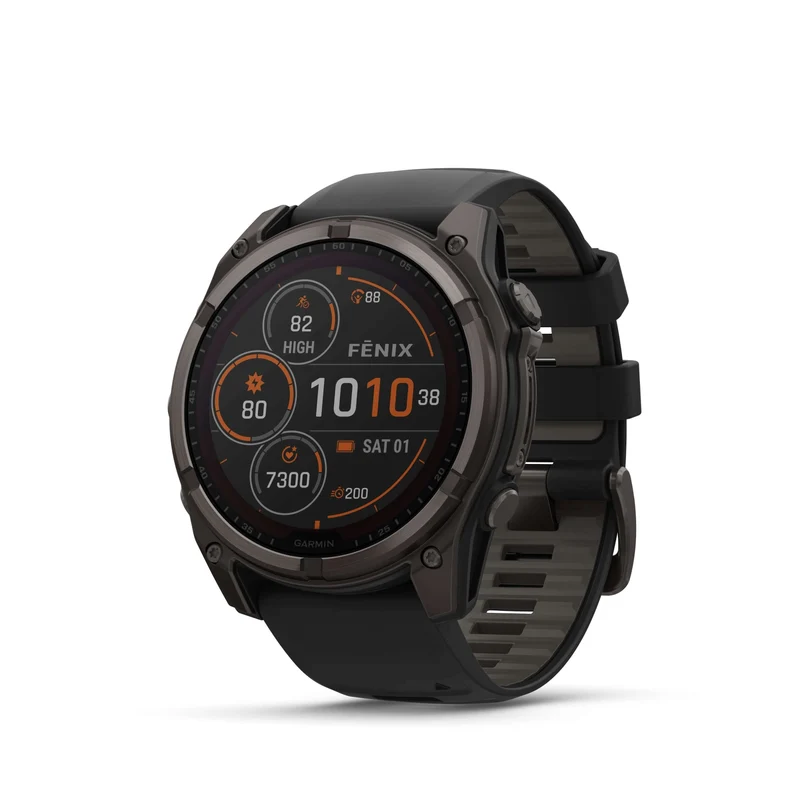Fenix 8 Solar 51mm Titanium Noir | Garmin