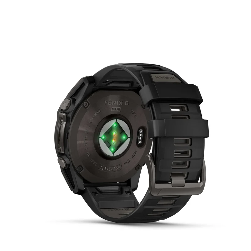 Fenix 8 Solar 51mm Titanium Noir | Garmin