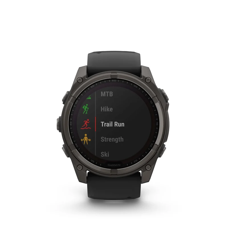Fenix 8 Solar 47mm Titanium Noir | Garmin