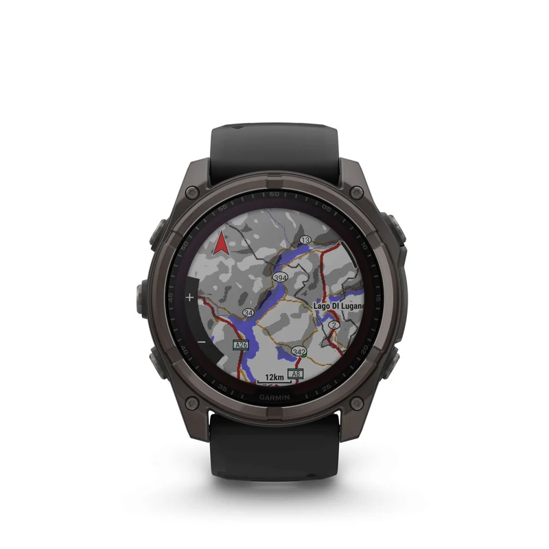 Fenix 8 Solar 47mm Titanium Noir | Garmin